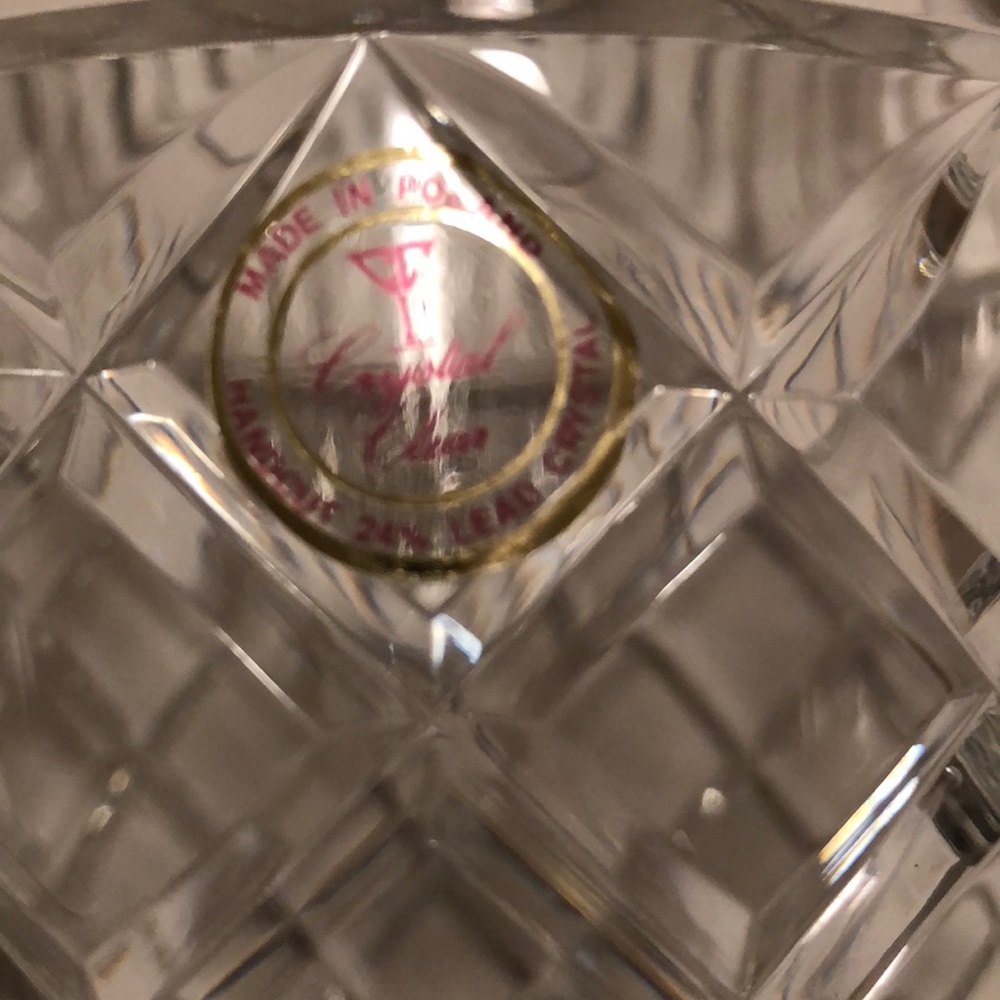 Crystal Vase - Picture 4 of 4